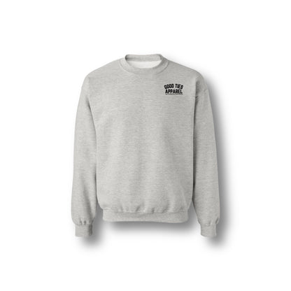 GOOD TIES APPAREL CREWNECK ASH GREY