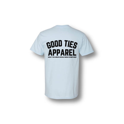 GOOD TIES APPAREL T-SHIRT CHAMBRAY